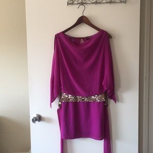 Dress color bugambilia